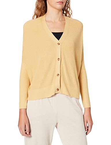 s.Oliver Damen 120.10.110.17.150.2106805 Strickjacke, Dunkle Creme, S von s.Oliver