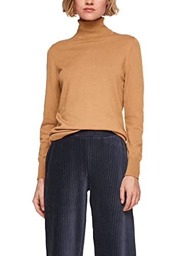 s.Oliver Damen 120.10.110.17.170.2106625 Pullover, Caramel, 44 von s.Oliver