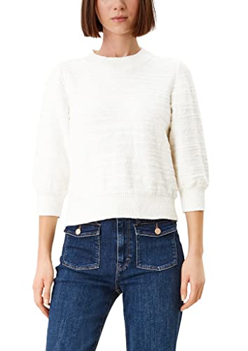 s.Oliver Damen 120.10.202.17.170.2109702 Sweater, Off-White, 40 von s.Oliver