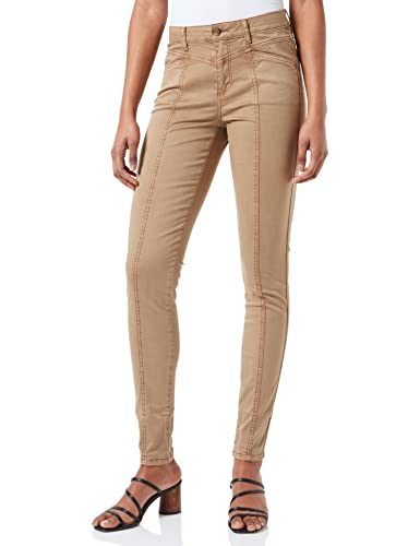 s.Oliver Damen 120.10.202.18.180.2111746 Hose lang, Khaki, 36W / 32L EU von s.Oliver