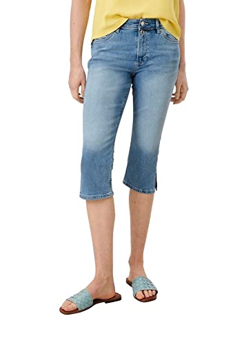 s.Oliver Damen 2114259 Bermudas, blau 52Z4, 34 von s.Oliver