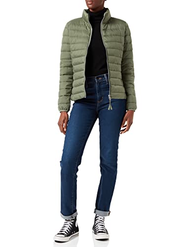 S.Oliver Damen Steppjacke, Khaki/Oliv, 36 EU von s.Oliver