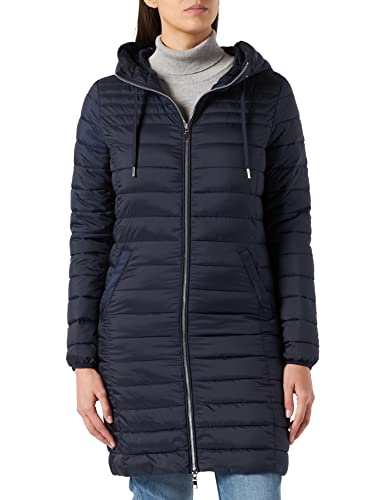 s.Oliver Damen 120.12.201.16.151.2112576 Mantel Langarm Regular FIT, Navy, 34 von s.Oliver