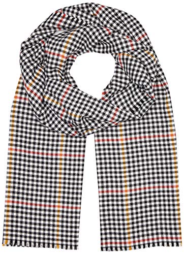 s.Oliver Damen 201.10.009.25.277.2042302 Winter-Schal, Cream Check, 1 von s.Oliver