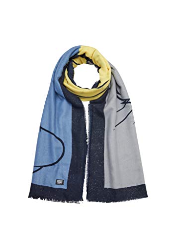 s.Oliver Damen 201.10.012.25.277.2056619 Winter-Schal, Blau, 1 von s.Oliver