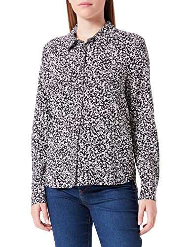 s.Oliver Damen 2120833 Bluse, Schwarz, 36 EU von s.Oliver