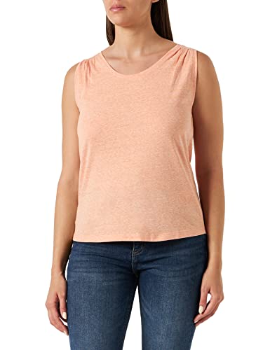 s.Oliver Damen 2132158 T-Shirt Ärmellos, Orange 21w9, 38 EU von s.Oliver