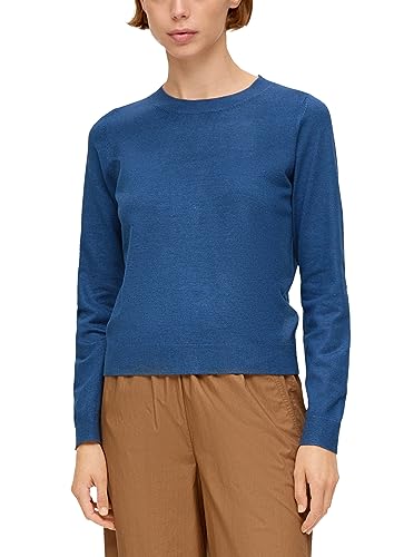 s.Oliver Damen 2134376 Strickpullover, Blue, 46 von s.Oliver