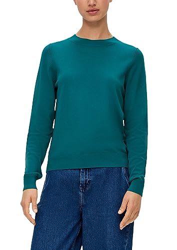 s.Oliver Damen 2134376 Strickpullover, Blue Green, 34 von s.Oliver