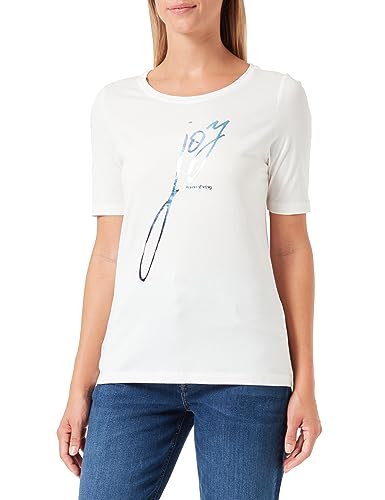 s.Oliver Damen 2136510 T-Shirt Kurzarm, 02D0 Creme, 34 s.Oliver Damen 2136510 T-Shirt Kurzarm, 02D0 Creme, 34 von s.Oliver
