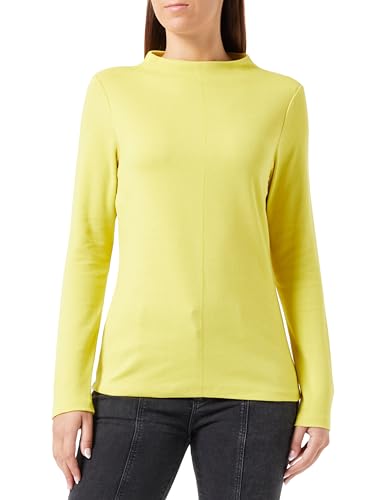 s.Oliver Damen 2137228 T-Shirt langarm, Gelb N/A, 44 von s.Oliver