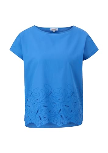 s.Oliver Damen 2147881 T-Shirt mit Stickerei, 5531, 44 von s.Oliver