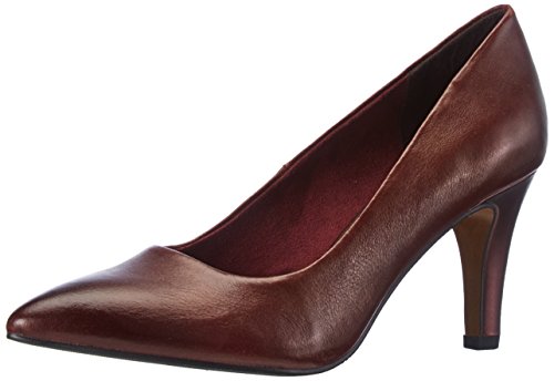 s.Oliver Damen 22432 Pumps, Rot (Bordeaux 549) von s.Oliver