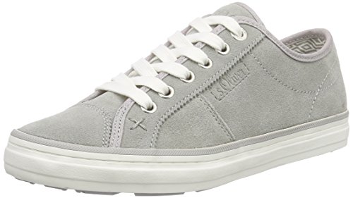 s.Oliver Damen 23600 Sneaker, Grau (Quartz 202), 40 von s.Oliver