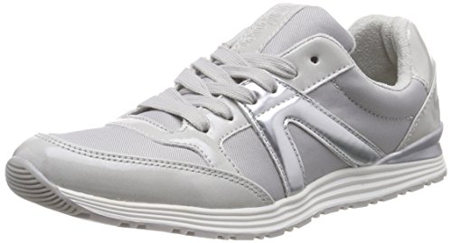 s.Oliver Damen 23607 Sneaker, Grau (LT Grey 204), 42 von s.Oliver