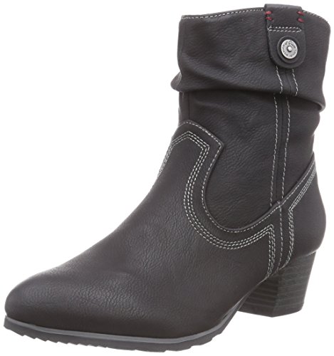 s.Oliver Damen 25303 Kurzschaft Stiefel, Schwarz (Black 001), 37 von s.Oliver