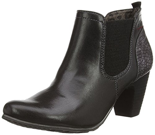 s.Oliver Damen 25310 Chelsea Boots, Schwarz (Black Antic 002), 36 von s.Oliver