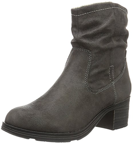 s.Oliver Damen 25345 Kurzschaft Stiefel, Grau (Grey 200) von s.Oliver