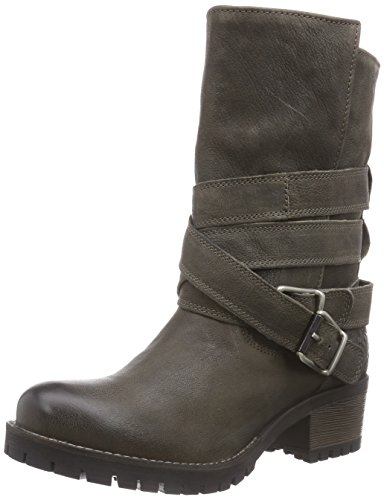 s.Oliver Damen 25453 Kurzschaft Stiefel, Grau (Graphite 206), 36 von s.Oliver