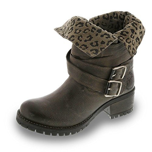 s.Oliver 25453, Damen Kurzschaft Stiefel, Grau (Graphite 206), 42 EU (8 Damen UK) von s.Oliver