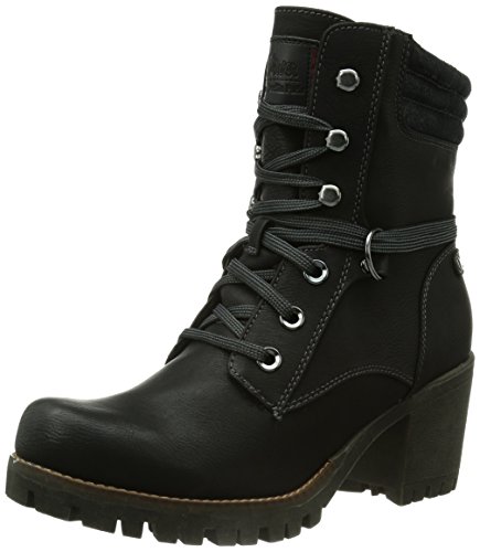 s.Oliver Damen 26212 Combat Boots, Schwarz (Black Uni 7), 37 EU von s.Oliver