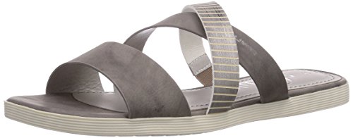 s.Oliver Damen 27105 Offene Sandalen mit Keilabsatz, Grau (Grey 200), 42 von s.Oliver