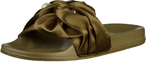 s.Oliver 27209, Damen Pantoletten, Grün (KHAKI), 37 EU (4 UK) von s.Oliver