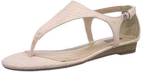 s.Oliver Damen 28203 Zehentrenner, Pink (Rose Snake 506) von s.Oliver