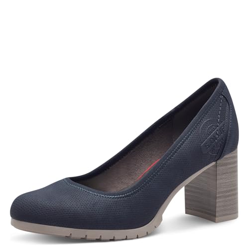 s.Oliver Damen Pumps mit Blockabsatz Elegant, Blau (Navy), 37 EU s.Oliver Damen Pumps mit Blockabsatz Elegant, Blau (Navy), 37 EU von s.Oliver