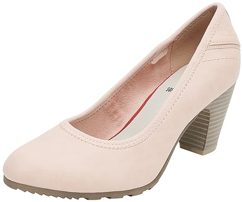 s.Oliver Damen Pumps Elegant Kleiner Absatz Rosa (Soft Rose), 37 von s.Oliver