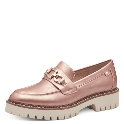 s.Oliver Damen Loafer Lack Vegan, Rosa (Rose), 37 von s.Oliver