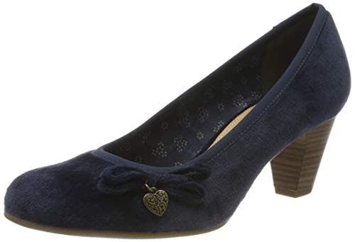 s.Oliver Damen 5-5-22470-34 Pumps, Pink (Navy 805), 41 von s.Oliver