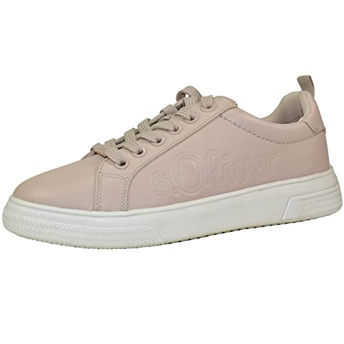 s.Oliver Damen 5-5-23601-38 Sneaker, Soft Pink, 39 EU von s.Oliver