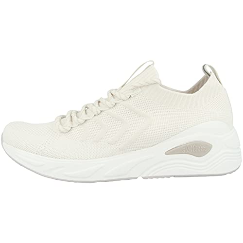 s.Oliver Damen 5-5-23617-26 Sneaker, Weiß, 39 EU von s.Oliver