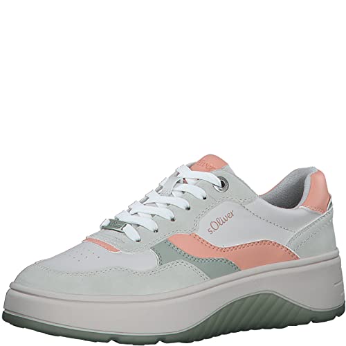 s.Oliver Damen 5-5-23623-30 Sneaker, Mint Comb, 40 EU von s.Oliver