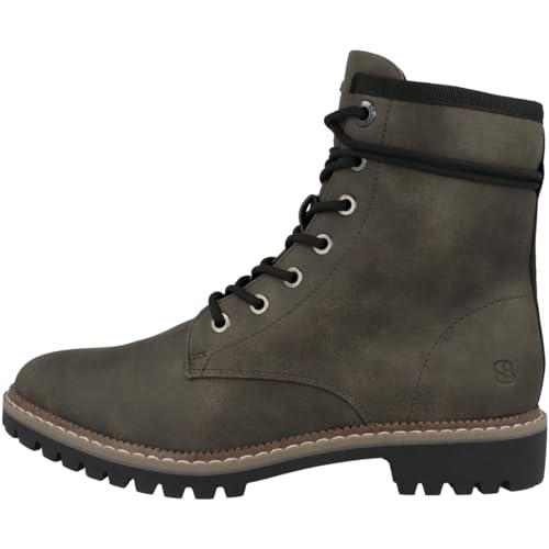 s.Oliver Damen 5-5-25237-29 Stiefelette, Khaki, 41 EU von s.Oliver