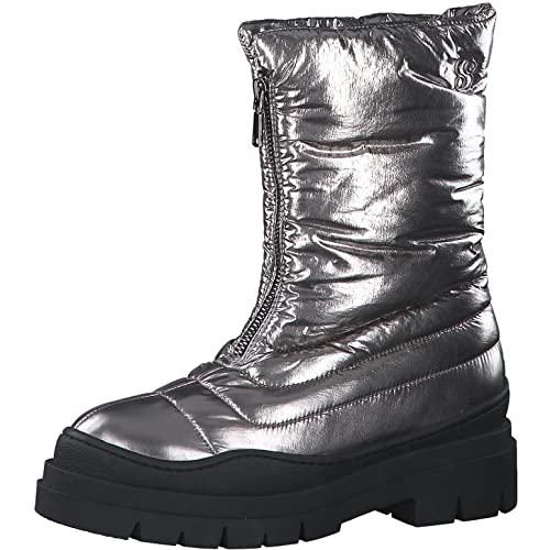 s.Oliver Damen 5-5-25438-29 Stiefelette, Pewter, 38 EU von s.Oliver