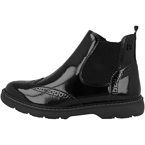 s.Oliver Damen 5-5-25444-39 Chelsea-Stiefel, Black PATENT, 36 EU von s.Oliver