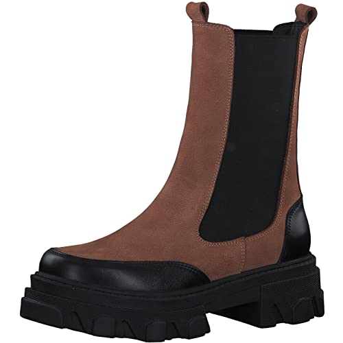 s.Oliver Damen 5-5-25467-39 Chelsea-Stiefel, Cognac, 39 EU von s.Oliver