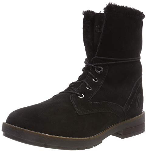 s.Oliver Damen 5-5-26106-21 001 Schneestiefel, Schwarz (Black 1), 37 EU von s.Oliver