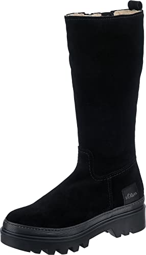 s.Oliver Damen 5-5-26681-29 Winterstiefel, Schwarz, 40 EU von s.Oliver