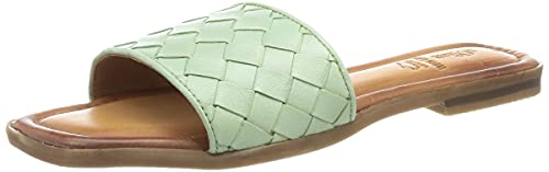 s.Oliver Damen 5-5-27116-36 Schiebe-Sandalen, LT Green, 38 EU von s.Oliver