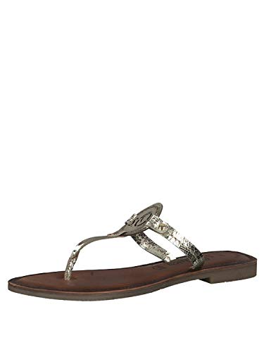 s.Oliver 5-5-27123-32 419, Damen Pantoletten, Beige (Champag.Crackl 419), 37 EU (4 UK) von s.Oliver