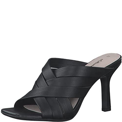 s.Oliver Damen 5-5-27205-20 Sandale mit Absatz, Black, 36 EU von s.Oliver