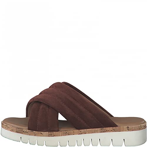 s.Oliver Schiebe-Sandalen 5-5-27210-38 Braun Red Label von s.Oliver