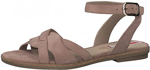 s.Oliver Damen 5-5-28100-26 Flache Sandale, Old Rose, 37 EU von s.Oliver