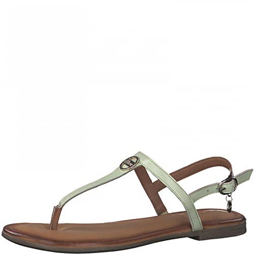 s.Oliver Damen 5-5-28125-28 Flache Sandale, Mint, 36 EU von s.Oliver