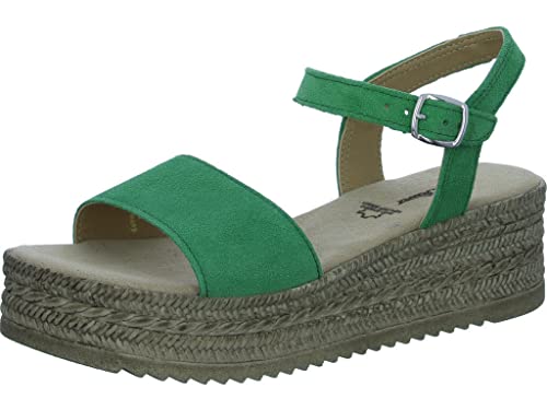 s.Oliver Damen 5-5-28216-20 Sandale, Green, 39 EU von s.Oliver