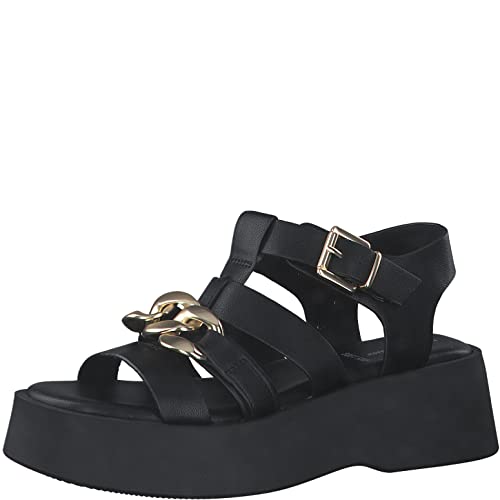 s.Oliver Damen 5-5-28322-20 Sandale, Black, 40 EU von s.Oliver