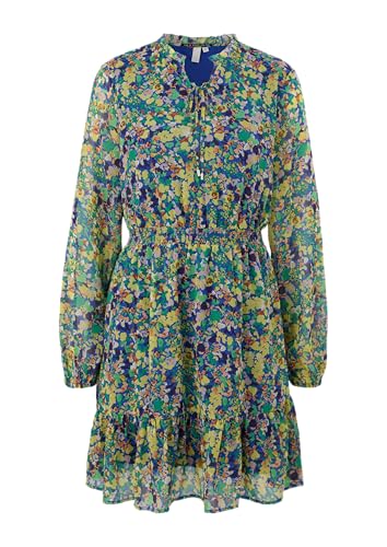 s.Oliver Damen 50.2.51.20.200.2124641 Kleid kurz, Blau #5e716a, 34 von s.Oliver